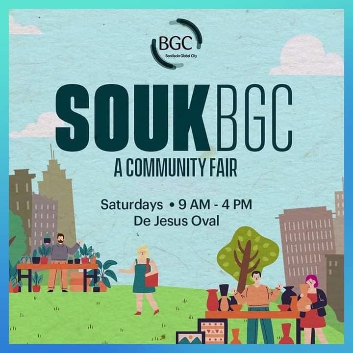 SOUK BGC | A Community Fair | Saturdays 9am - 4pm