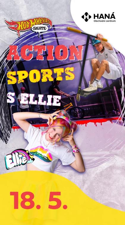 Přijďte k OC HANÁ zažít nezapomenutelnou sportovní událost!  Action sports s Ellie v sobotu 18. května 2024 od 11:00 do 18:00 hodin.  Naše akce nabídne mix akčních sportů, který zaujme jak rodiny s dětmi, tak i milovníky adrenalinu.