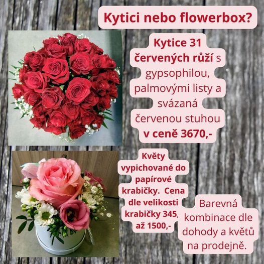 Přemýšlíte jestli darovat vázanou kytici či květy vypichované do papírové krabičky - flowerboxu? Každá varianta má své kouzlo.
