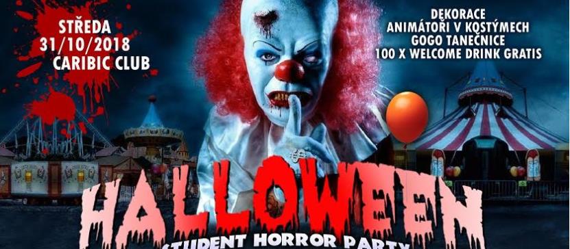 Halloween horror party - středa 31.10. registrace = vstup zdarma