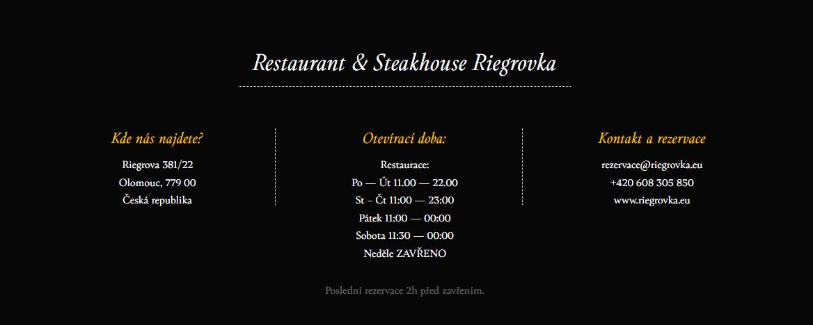 Burger & Steakhouse Riegrovka