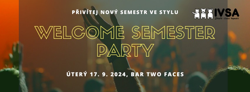 Welcome semestr párty! 