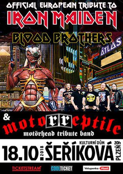 Iron Maiden Tribute (UA) + Motörreptile Motörhead tribute band