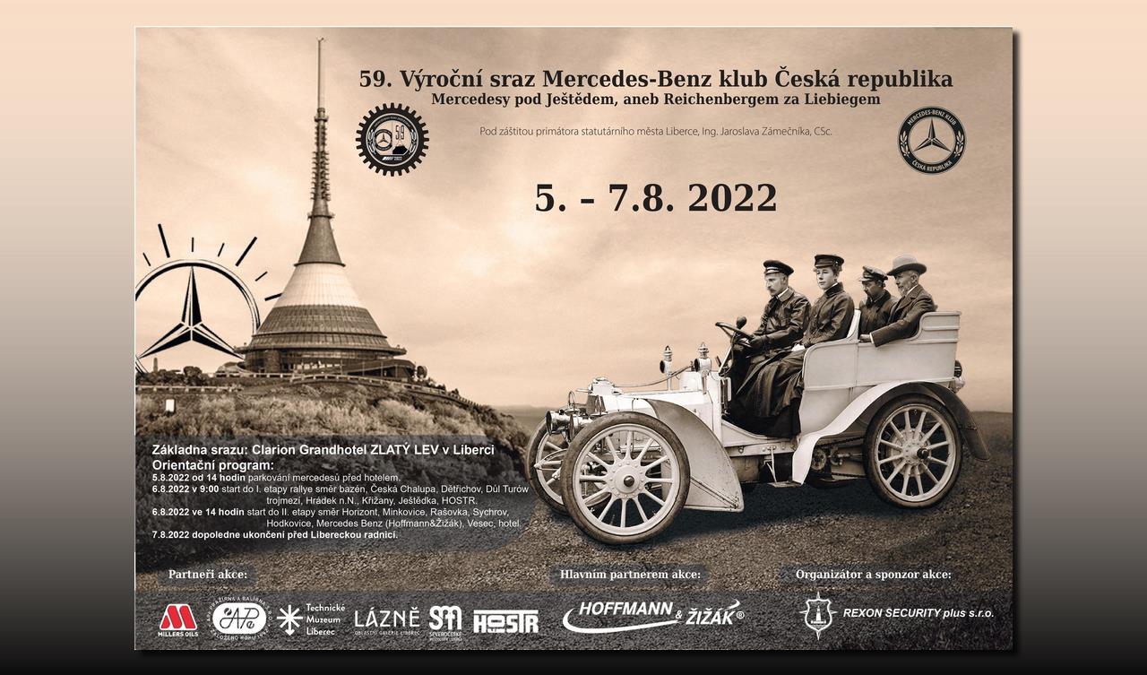 59. Výroční sraz Mercedes-Benz klub Česká republika 
