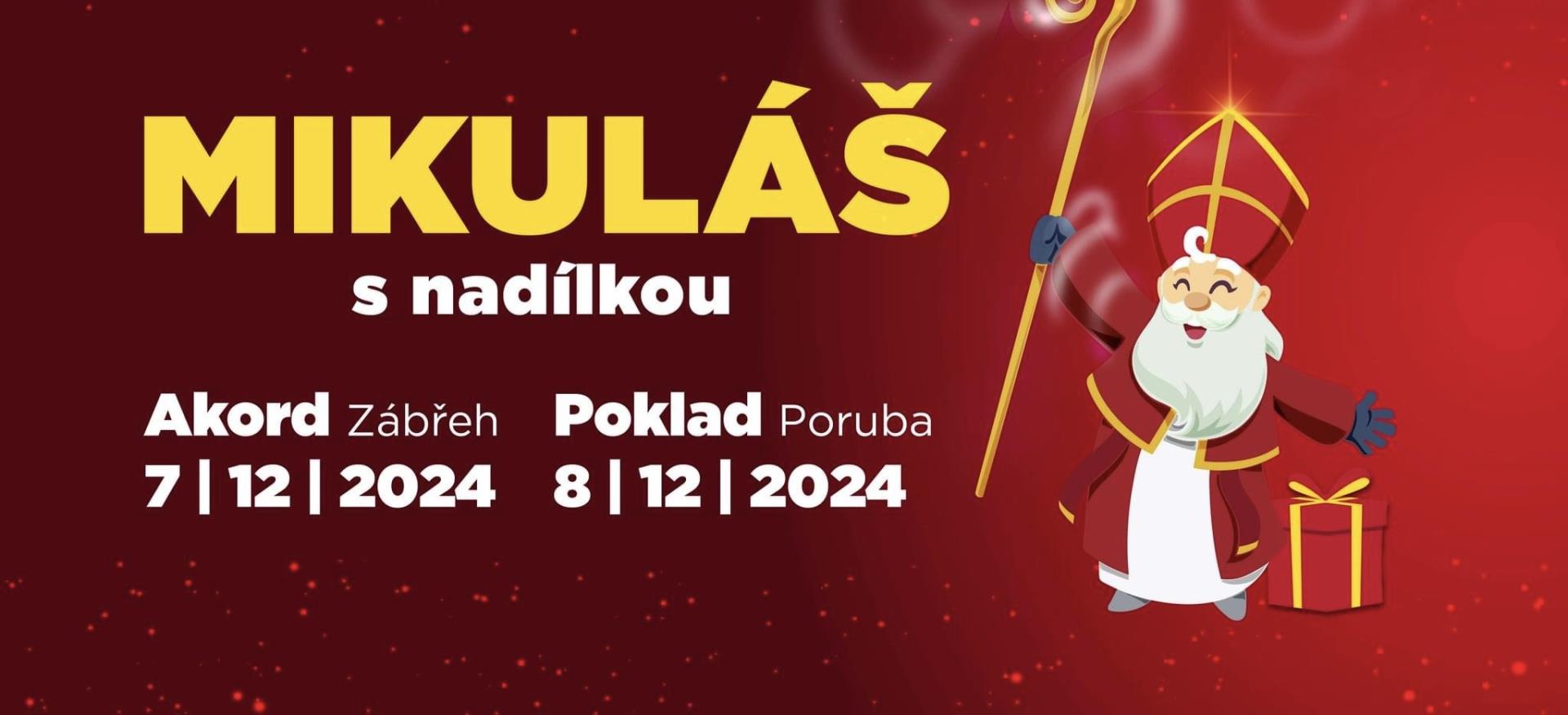 Mikuláš s nadílkou