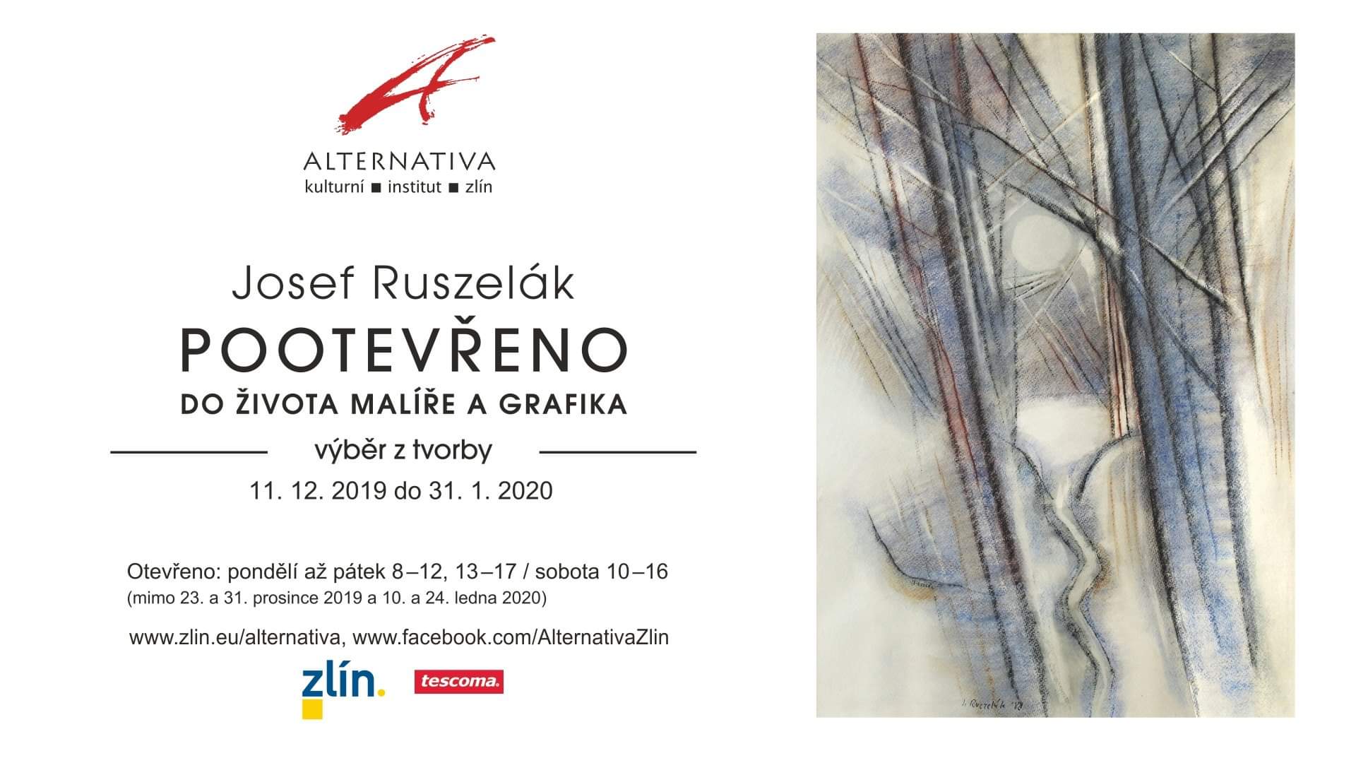 Josef Ruszelák - vernisáž výstavy